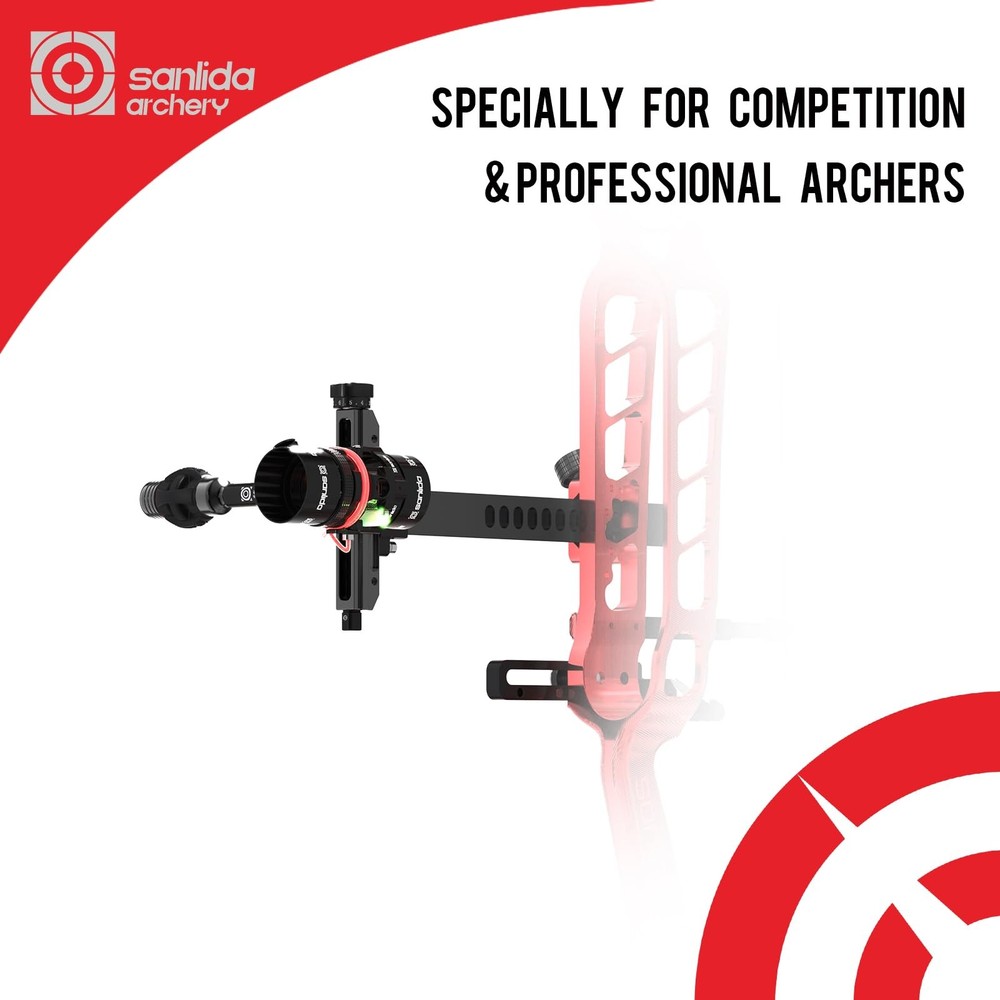 Archery Hero10 Advanced Target Compound Bow Sight Scope(8X)