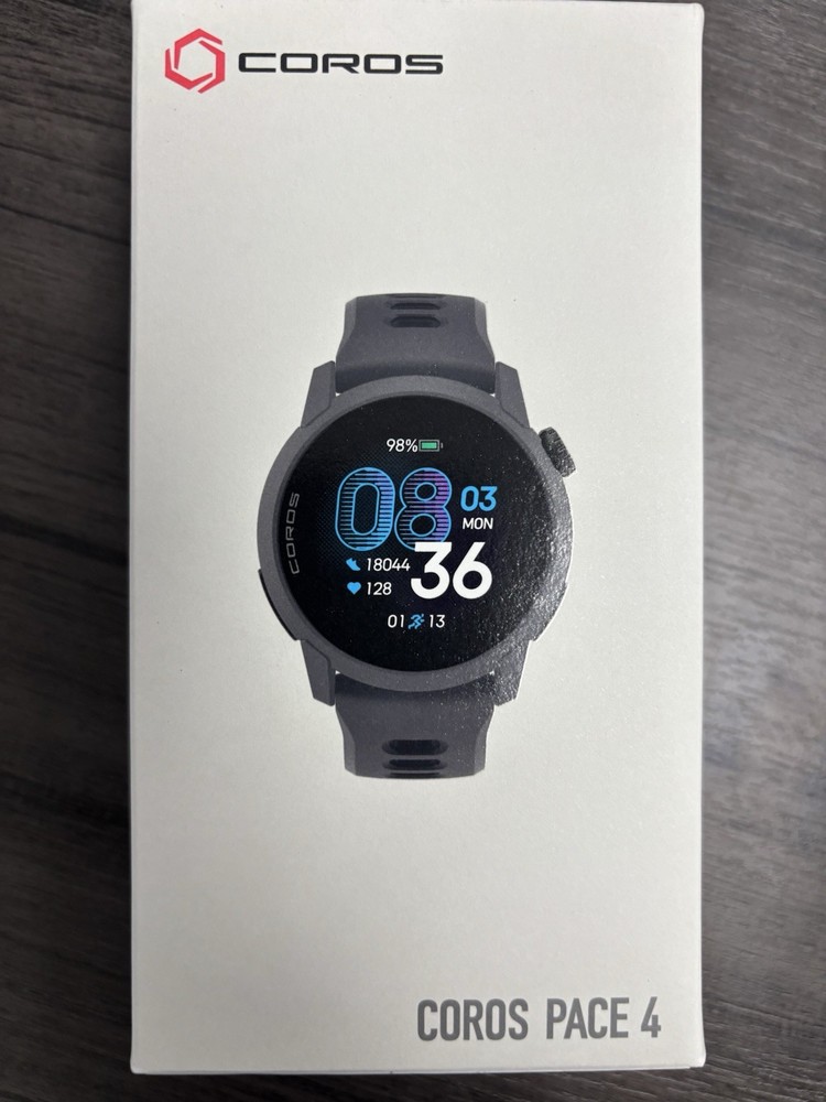 New Original Coros Pace 4 Black