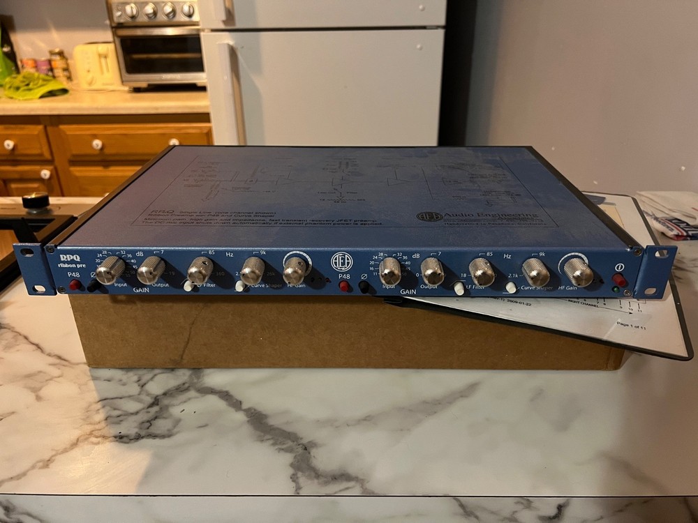 AEA RPQ 2 channel Preamp