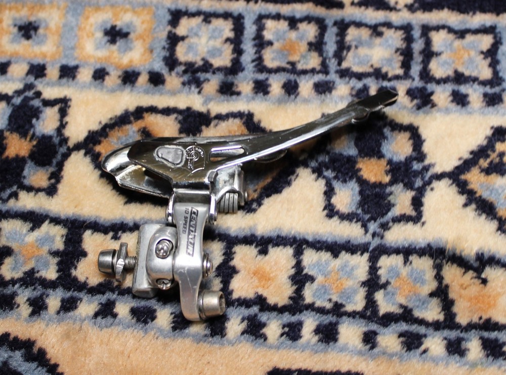 Campagnolo Centaur 10 Speed Front Derailleur Braze-On - Bottom Pull - Italy