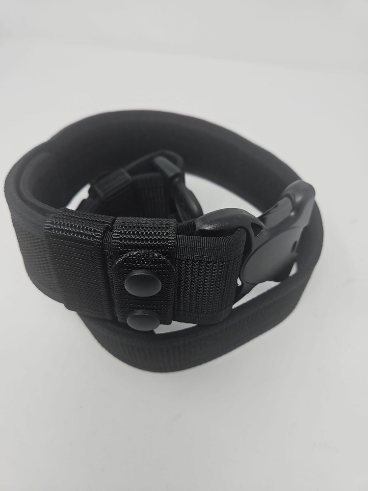 Tacnex Duty Belt w/ Hook Lining, 2" Belt, Size Medium, Black