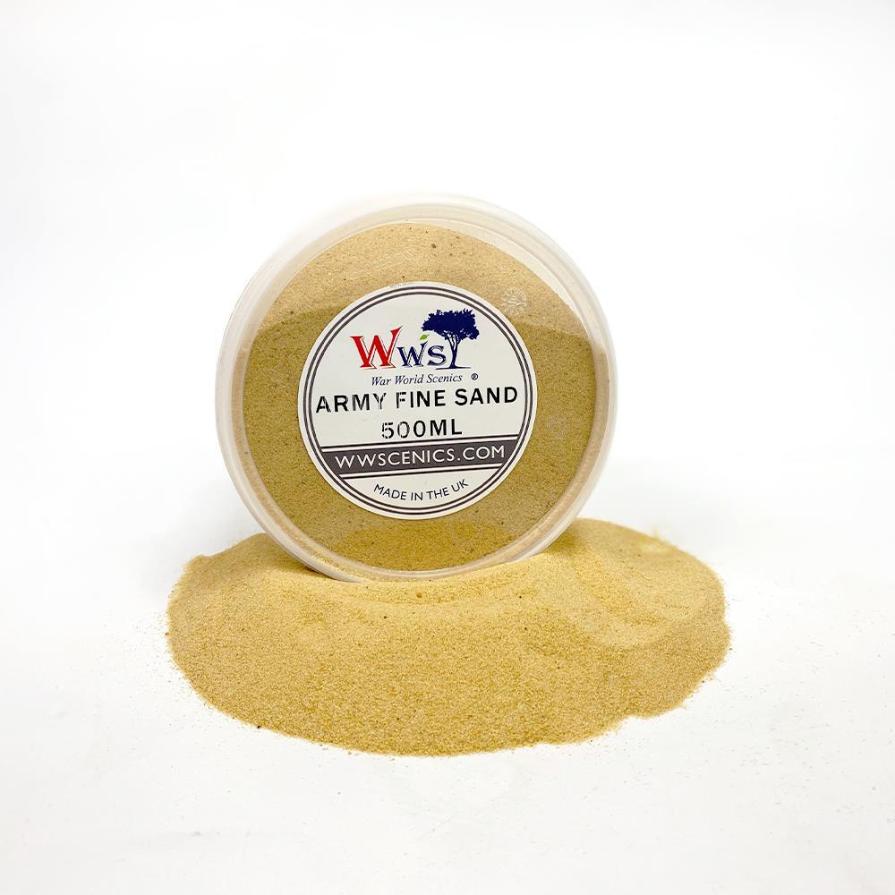 Army Fine Model Sand | Wargame Scenery & Basing Material