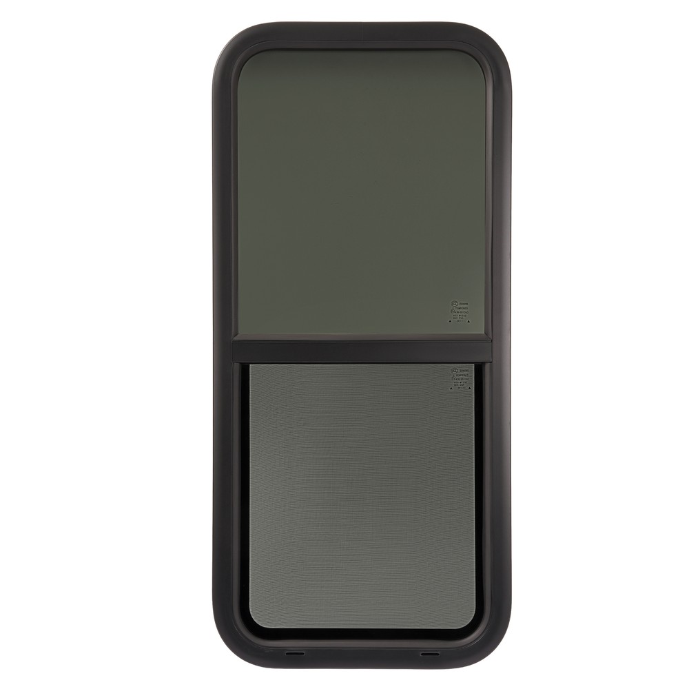 18" W X 40" H Vertical Slider RV Tined Window w/Screen For RV Camper Trailer