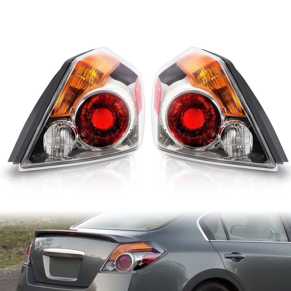 2Pcs Tail Lights For 2007-2012 Altima Sedan Replacement Pair Left+Right  07-12