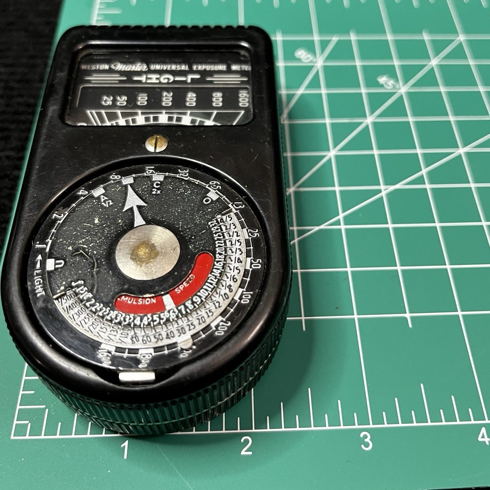 VTG Weston Master Universal Exposure Meter Model 715 Analog Light Meter Selenium