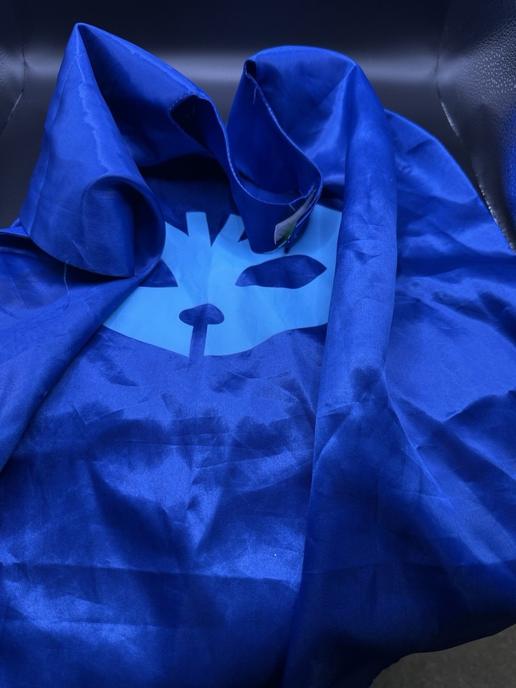 blue polyester PJ Masks Catboy Cape