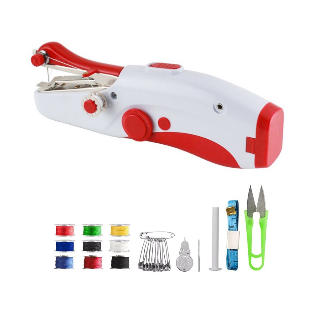 Lightweight Portable Mini Compact Handheld Sewing Machine Accessories Kit