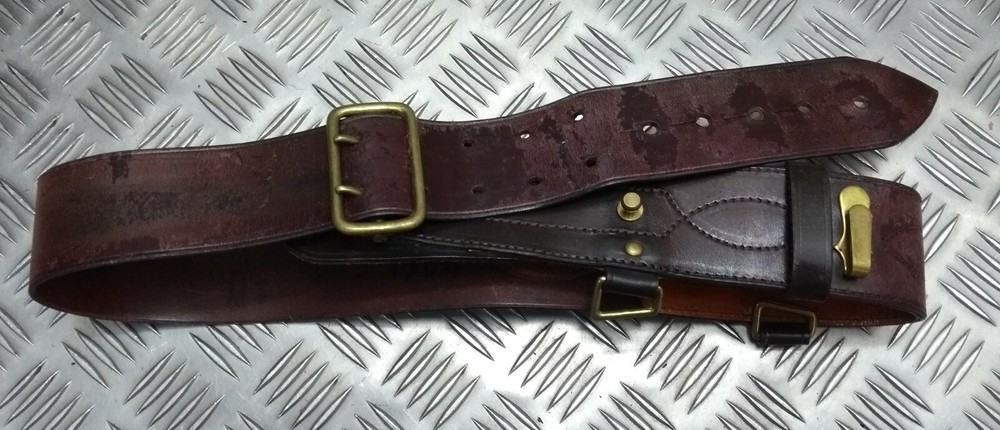 Sam Browne Belt Old Pattern British Made Army Issue No Shoulder Strap GST256