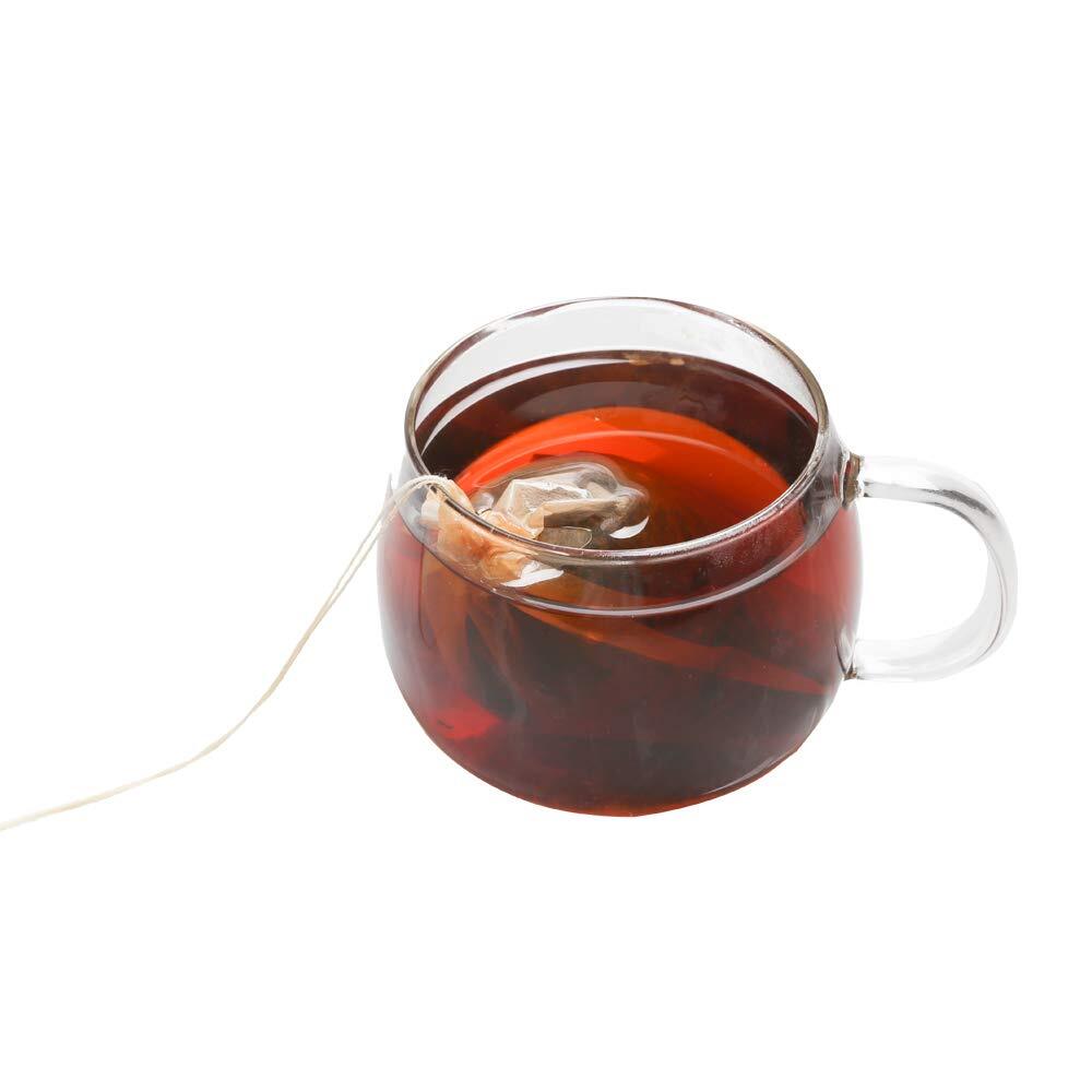 100 Pcs Disposable Tea Filter Bags with Drawstring Empty Coffee Filter Bag