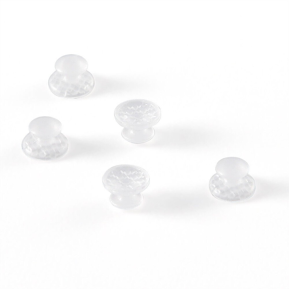 10Pc/Bag Dental Transparent Bondable Clear Lingual Button Round/Rectangular Base