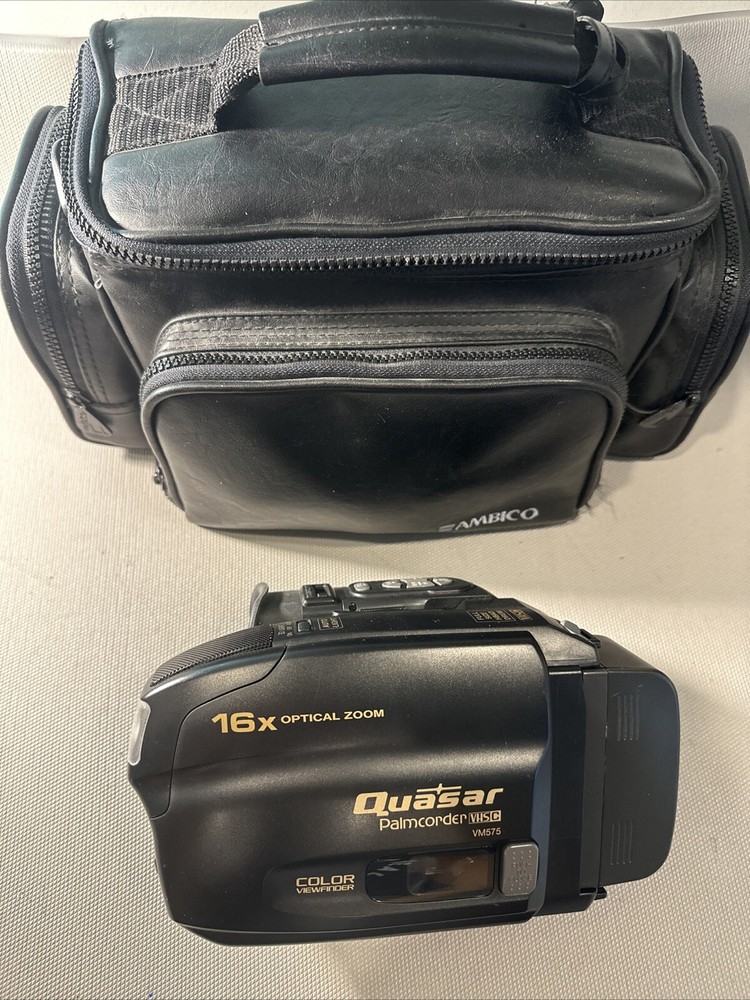 Quasar Palmcorder VM575 Camcorder UNTESTED