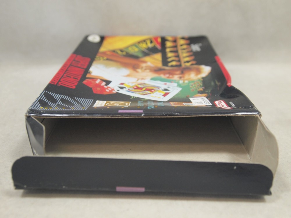 Super Caesars Palace (Super Nintendo | SNES) Authentic BOX ONLY