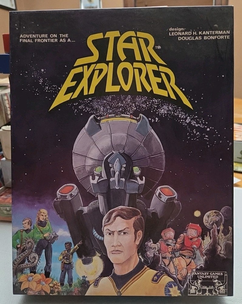 Star Explorer: Explore the Final Frontier Game 1982 *UNPUNCHED*  904
