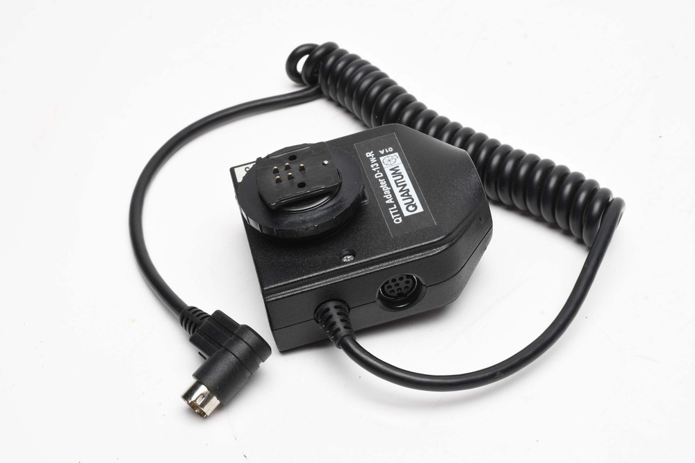 Quantum D13w-R QTTL Flash Adapter, manual, tested