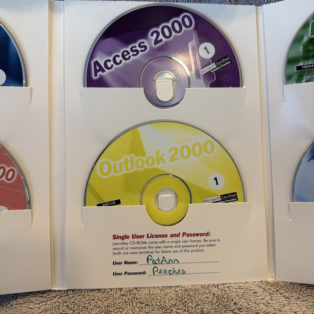 OFFICE 2000 MULTIMEDIA COMPUTER BASED TRAINING ON CD-ROM BY LEARNKEY - NEW
