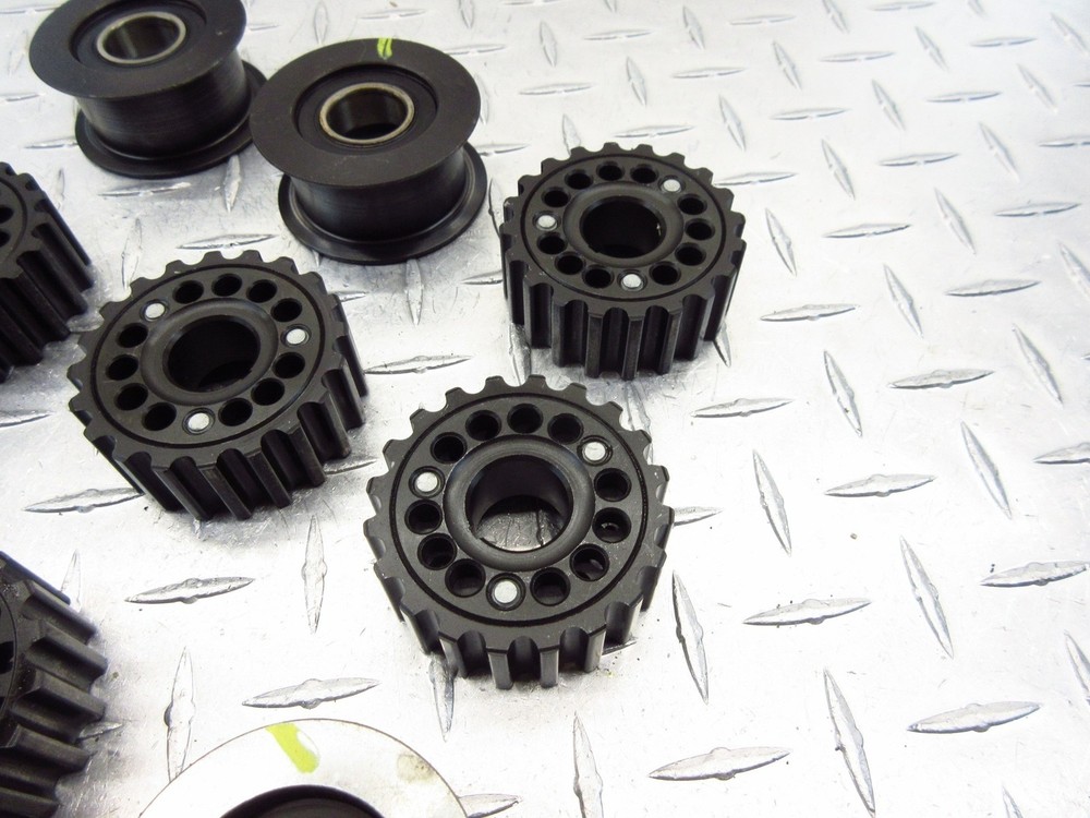 2015 13-16 DUCATI HYPERSTRADA 821 PULLEYS SET ENGINE MOTOR FRONT REAR