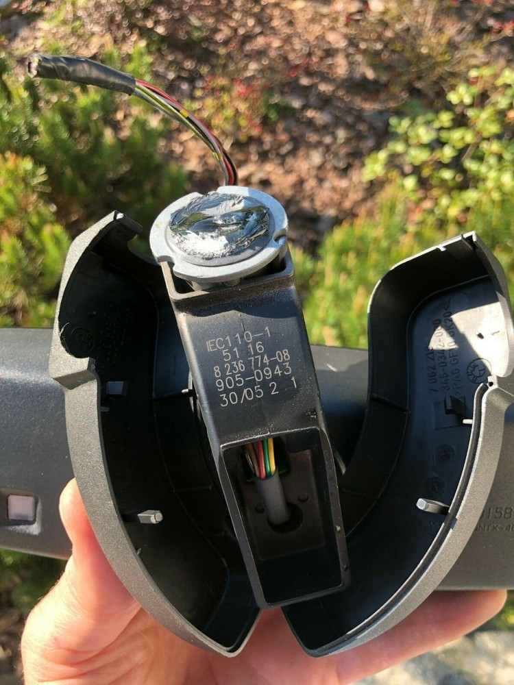 BMW X5 E53 E83 X3 E39 E46 E60 E65 E70 REAR VIEW MIRROR AUTO DIMMING 8236774