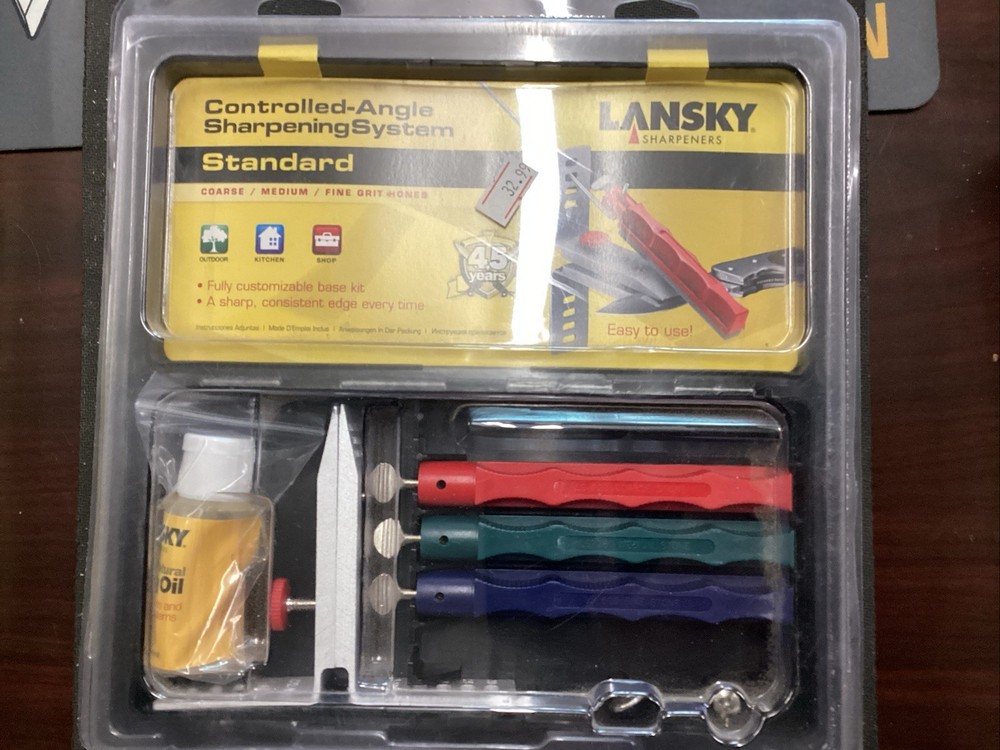 Lansky Deluxe Controlled-Angle Precision Knife Sharpening System - LKC03