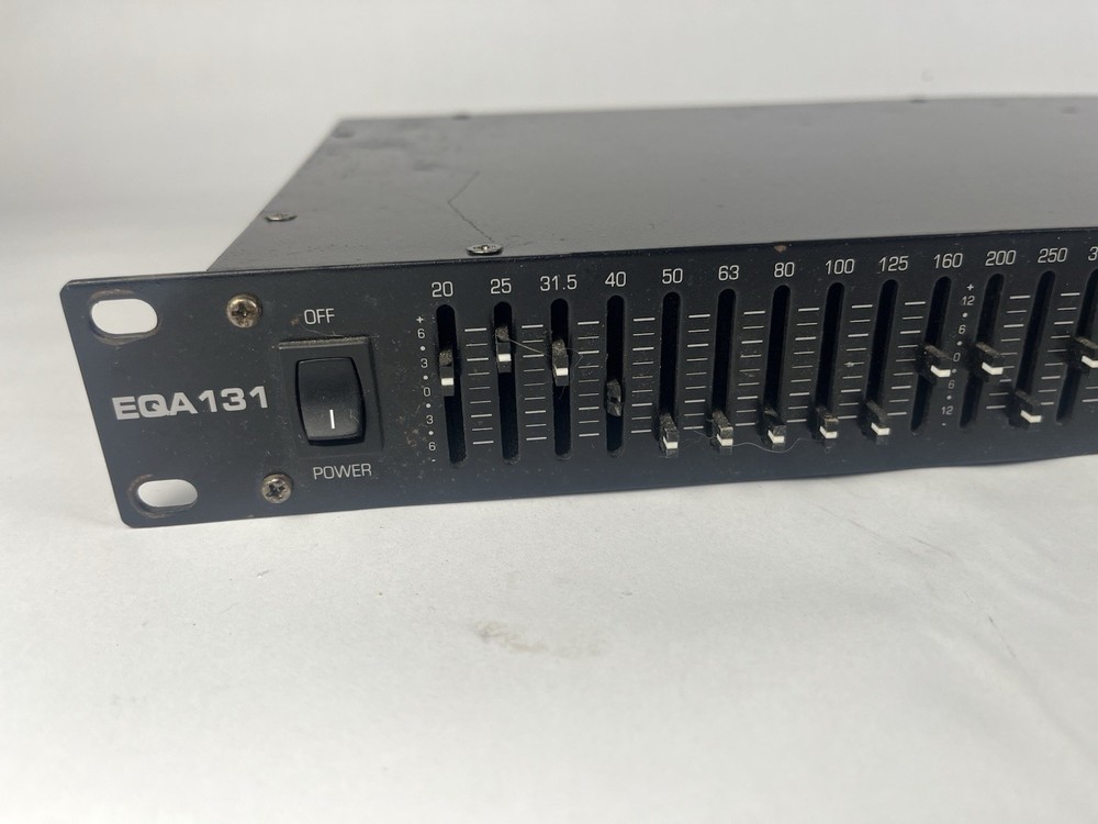 BBE EQA131 Equalizer 15 Band Tested Working