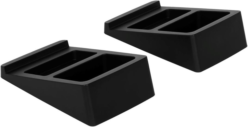 Tilted Wedge Desktop Speaker Stands for Medium Sized Speakers, Speaker Riser, An