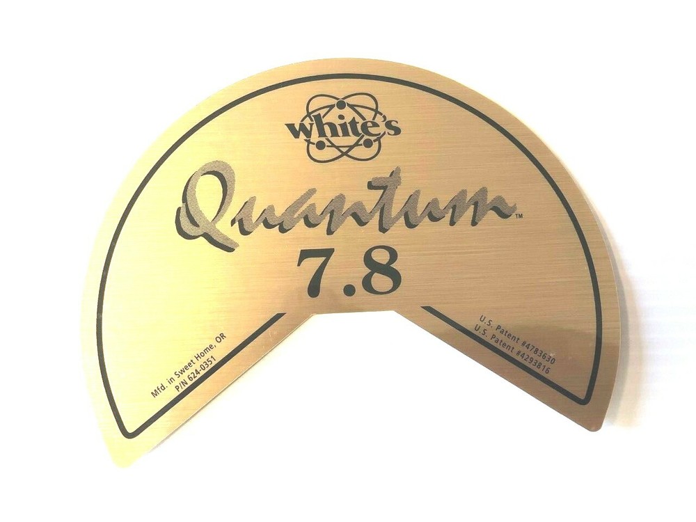 Whites Quantum 8" Loop Decal #624-0351