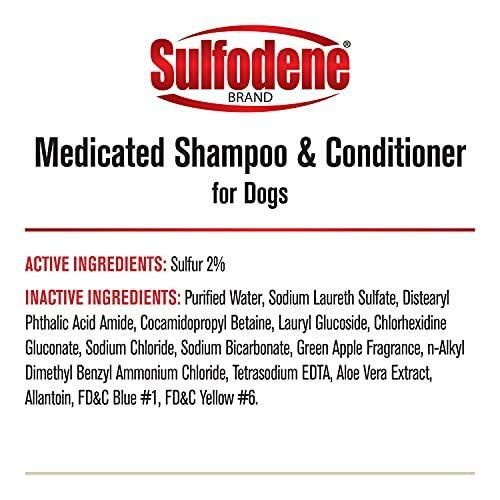 Sulfodene Medicated Shampoo with Aloe, 12-Ounce