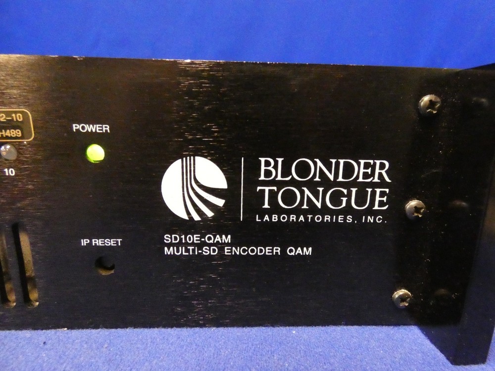 Blonder Tongue SD10E-QAM Multi-SD Encoder QAM (QAM Working)