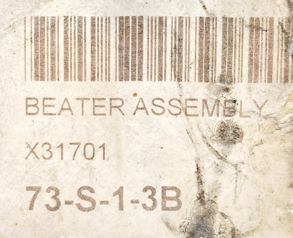 X31701 BEATER ASSYEMBLY ( 73-S-1-3B )