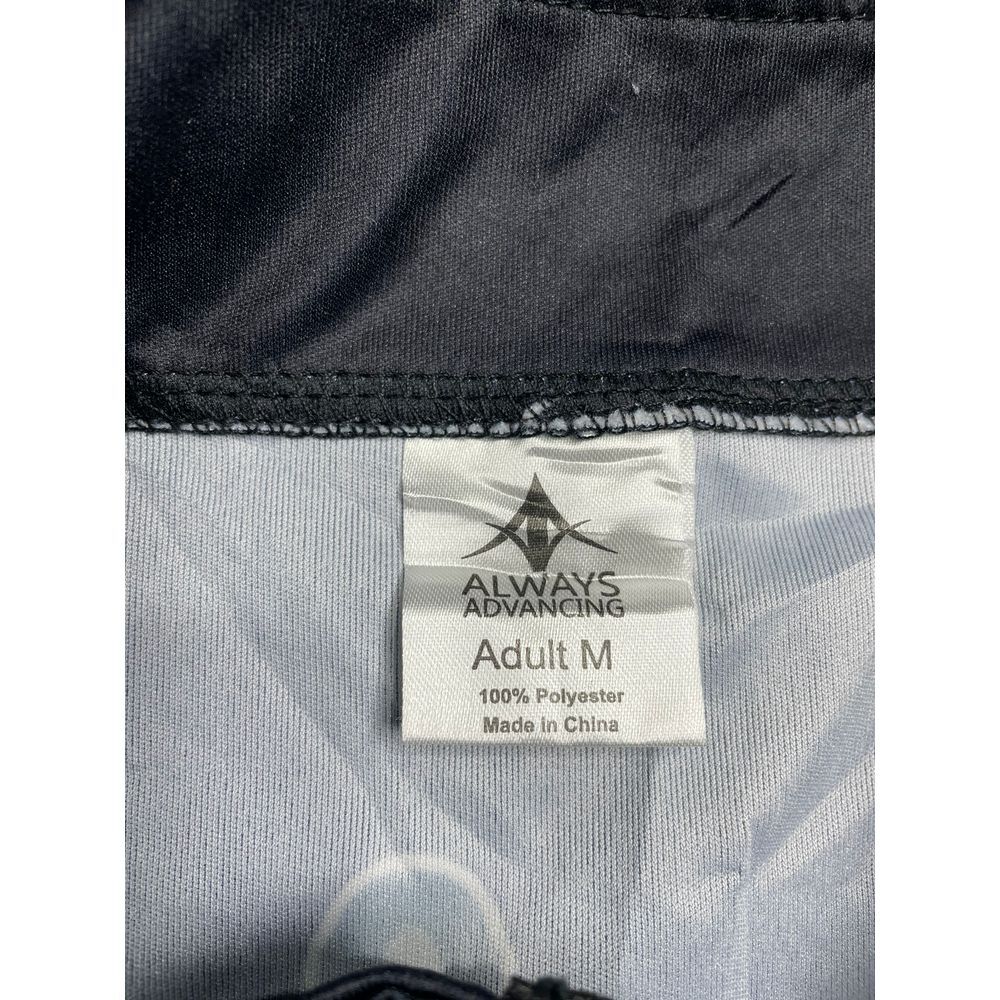 Always Advancing Men's Black Quarter Zip Atlantic City Pull Over Jacket Size M