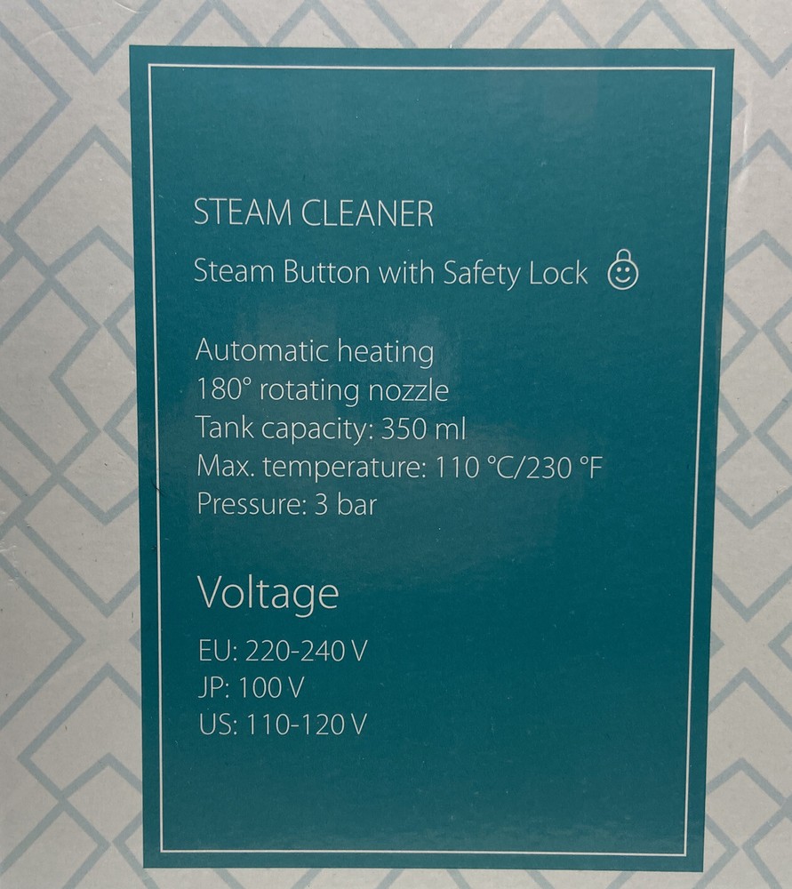 Handheld Steam Cleaner, Pressurized Steam Cleaner