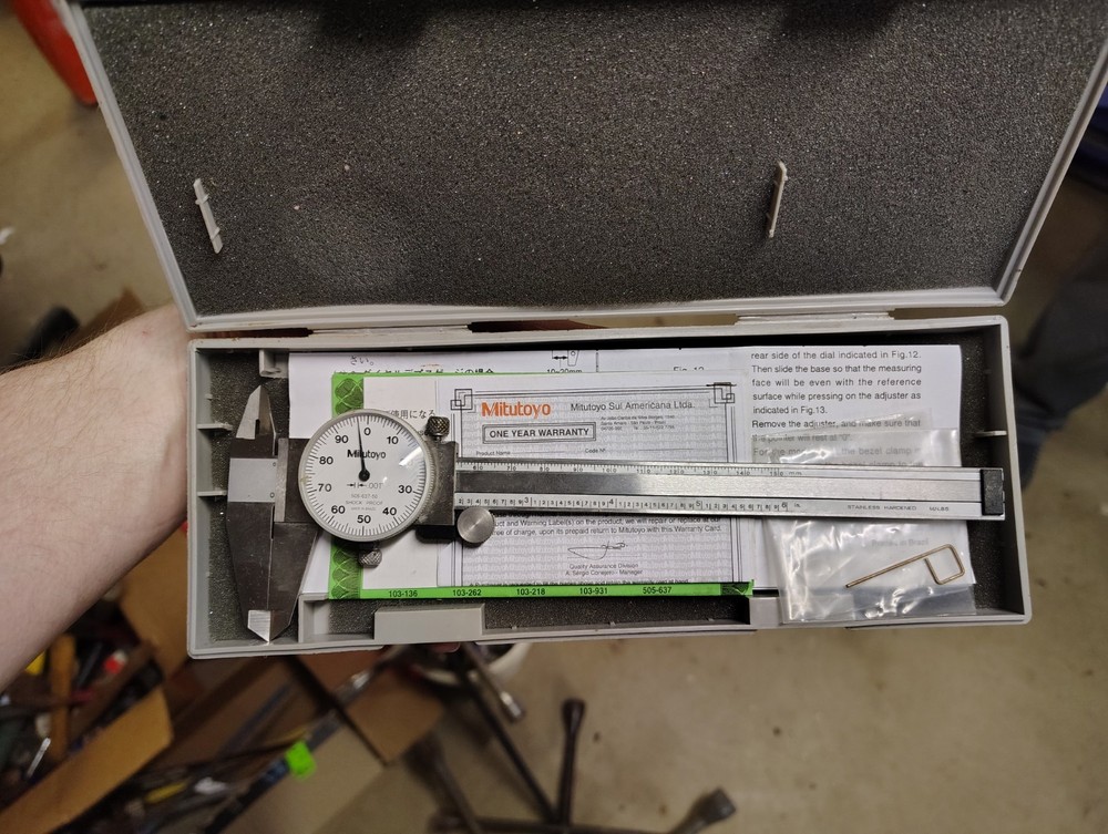 Mitutoyo 505-738 Dial Caliper