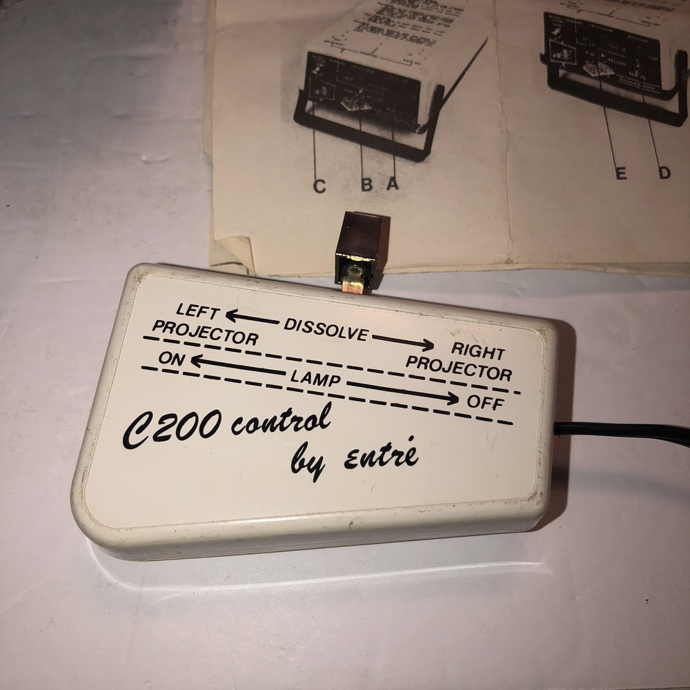 Entre Programmer 7600A Projector Dissolve Control Crossover With Remote