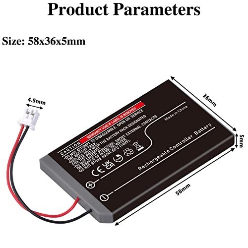 3-Pack 1800mAh Battery Replacement for PS3 DualShock 3 Wireless Controller