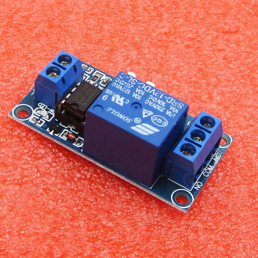 12V 1 Channel Latching Relay Module with Touch Bistable Switch MCU Control