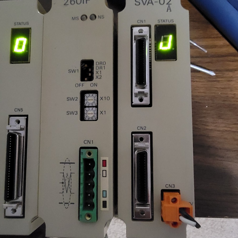 Yaskawa SVA-02 MP920 JEPMC-MC220A 2-Axis Servo Control Module *Brittle Plastic*