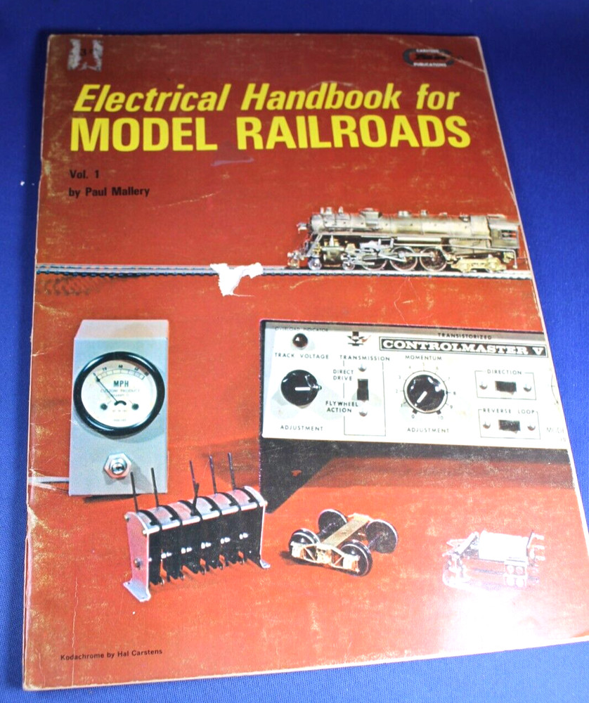 5 Book Lot - Toy Train Reference Books - Scenery; Electrical; Bench Work - Used