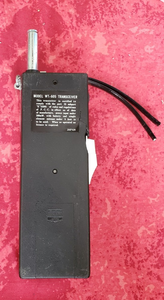 Solid State 6 Ambassador Transceiver Radio Model WT-605 Japan Made