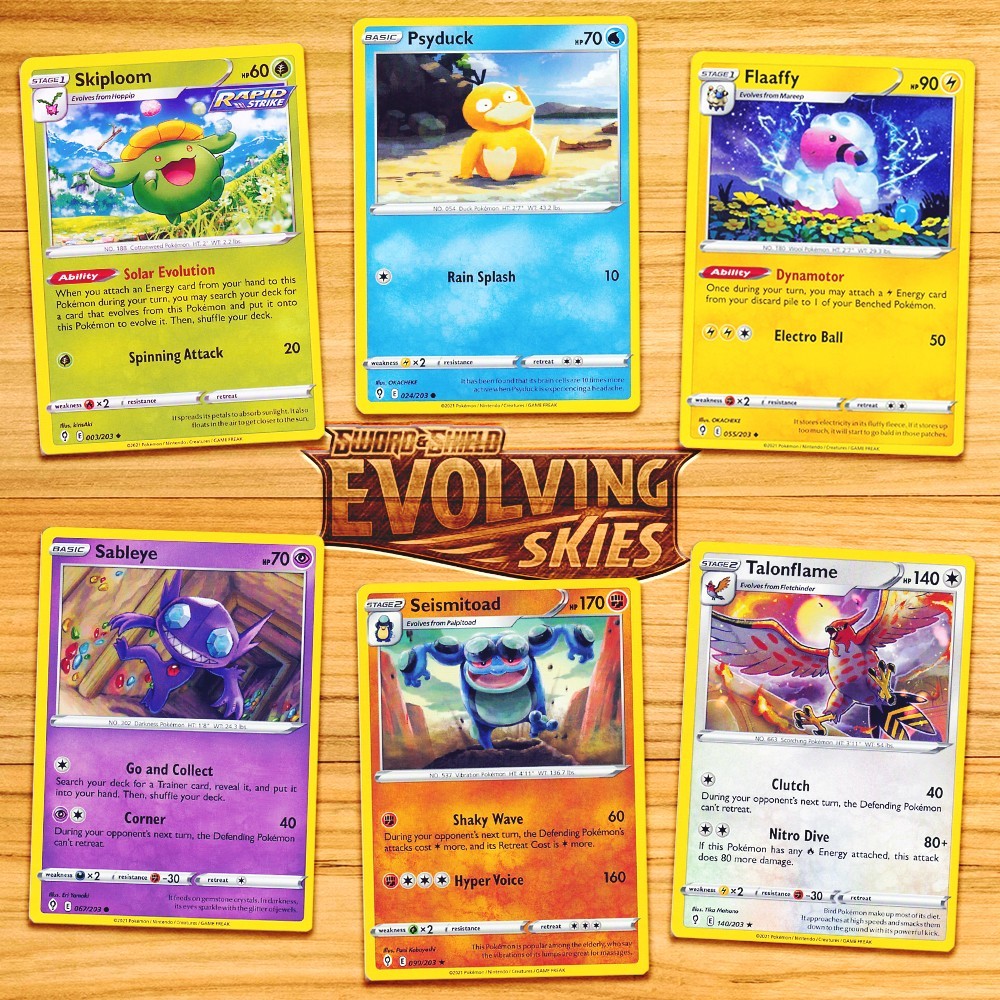 Pokemon Evolving Skies Base Set Singles | CHOOSE YOUR CARD