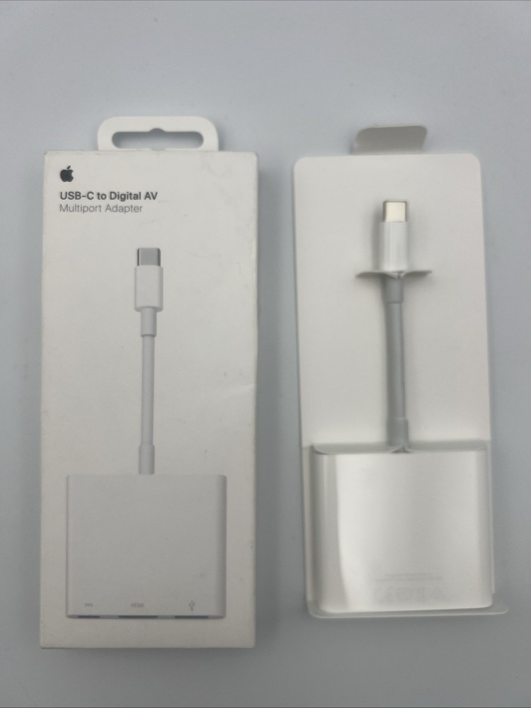 Genuine Apple USB-C Digital AV Multiport Adapter -OPEN BOX -Fast Shipping