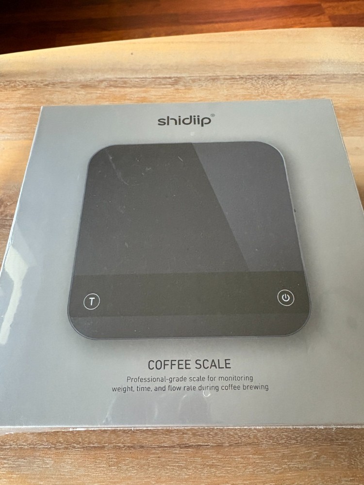 Shidiip Portable Electronic Coffee Scale-BLACK-SEALED-READ DESCRIPTION BELOW