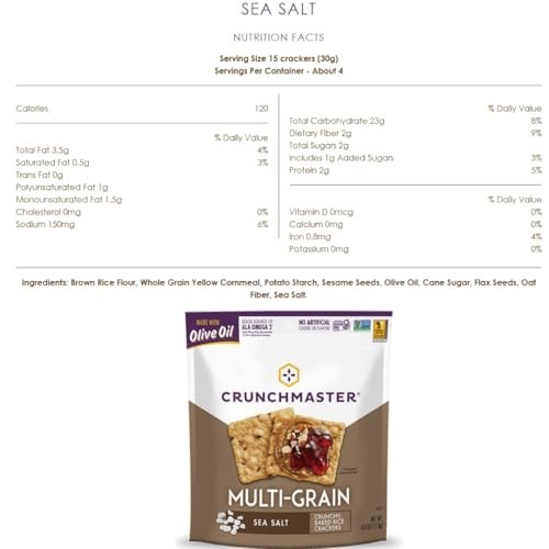 Multiseed & Multigrain Crackers Variety Pack – Original, Rosemary, Garlic, Chedd