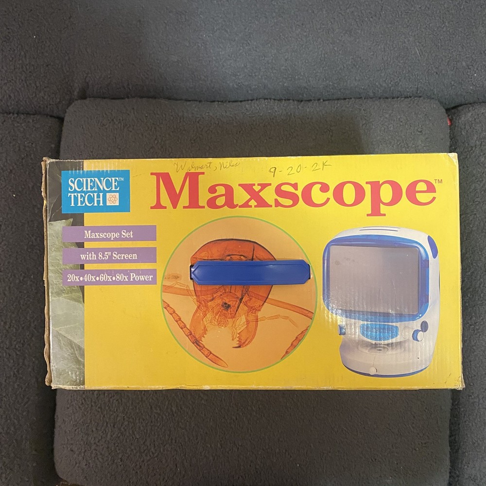EDU SCIENCE - MAXSCOPE LAB - Max scope Set With 21cm Screen Open Box