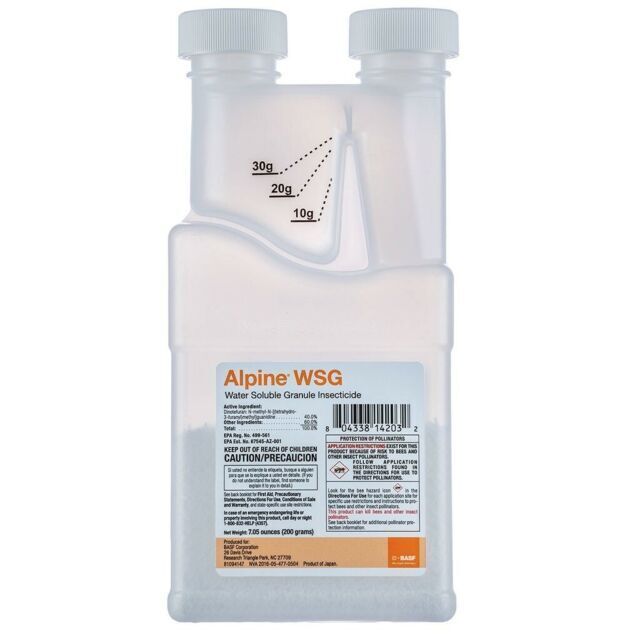 Alpine WSG Water Soluble Granule Insecticide 200g Flea Bed Bug Roach Control