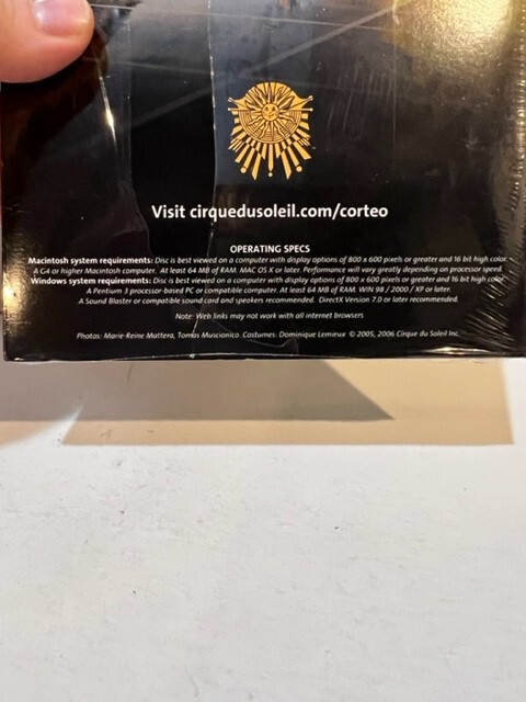 cirque du soleil corteo-CD-ROM