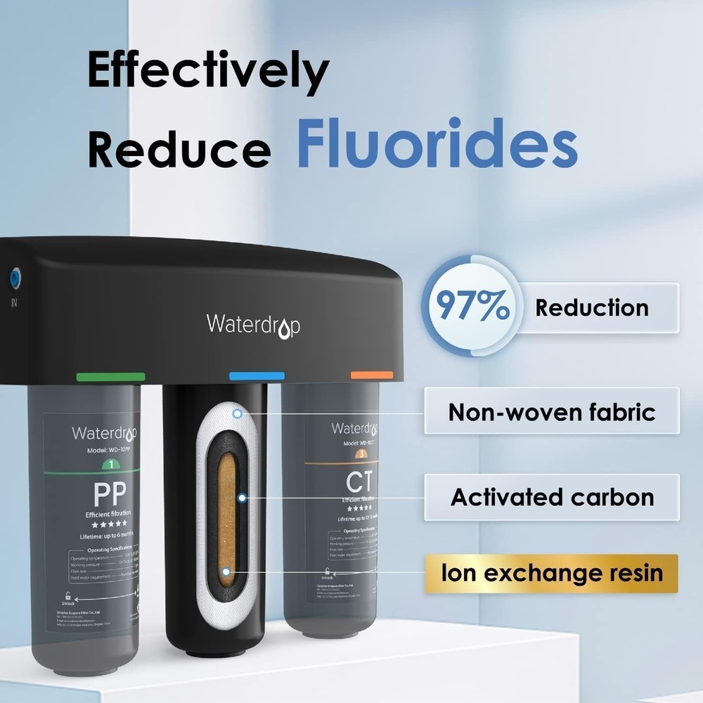 Waterdrop TSA 8 Layer Under Sink Water Filter System