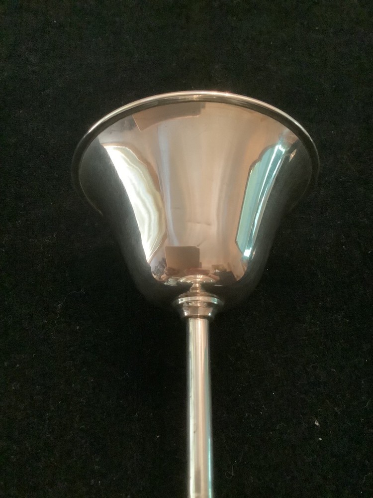 The Merrill Shops Sterling 8 GOBLETS - mono "S"