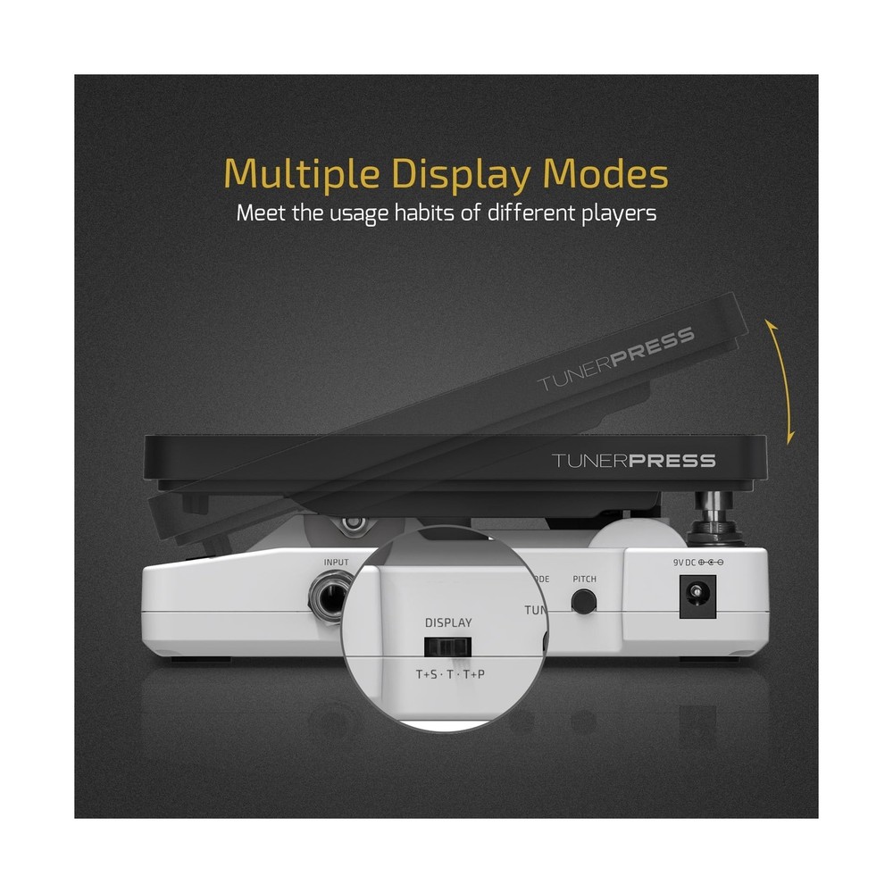 HOTONE Multi-function 4 in 1 Switchable Volume & Expression Pedal with Buffer...