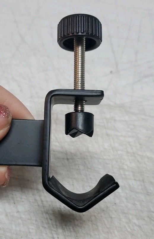 On Stage Adjustable Tabletop Microphone Stand & Wind Screen Bundle, Pre-Owned