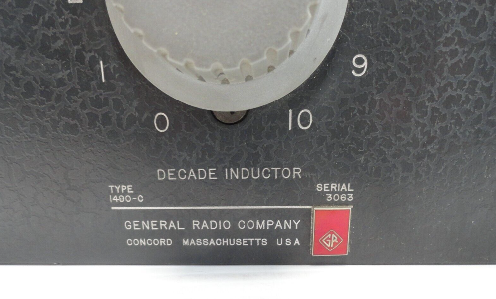 General Radio 1490-C Decade Inductor