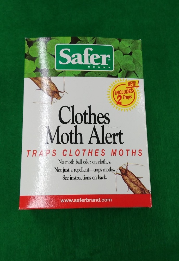 SAFER CLOTHES MOTH Alert TRAP (2 traps pack)